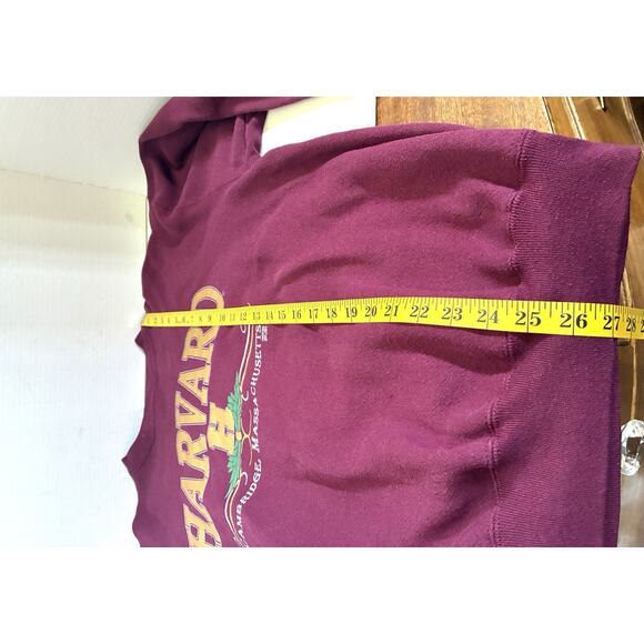 Harvard University Sweatshirt Vintage 90s 20/20 Sport Men’s XL - Picture 9 of 11